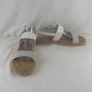 circus by sam edelman espadrille‎ sandals Adjustable Strap Studded Size 9.5 US